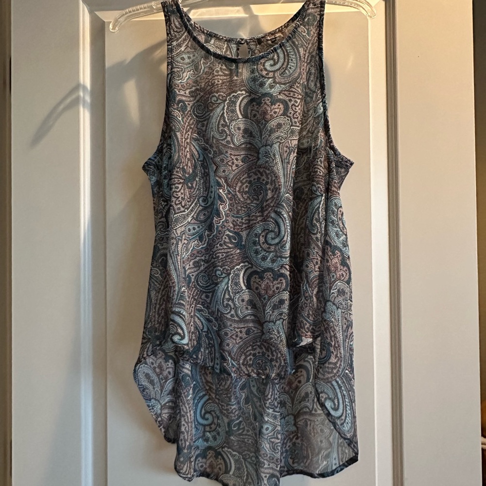 Michael Stars flowy layer tank top